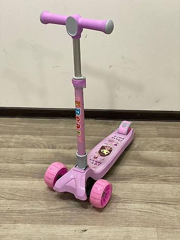 Uşaqlar üçün digər mallar: Uşaqlar üçün işıqlı scooterlər somakatlar Hündürlük tənzimlənməsi — 5