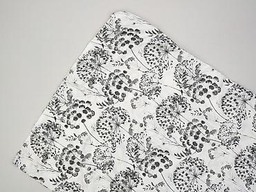 materiał polar: Koc 68 x 73, kolor - Biały, stan - Idealny — 1