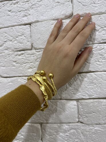 золотые браслеты женские цена бишкек: В наличии. • материал: цинковый сплав, покрытый серебром и золотом •