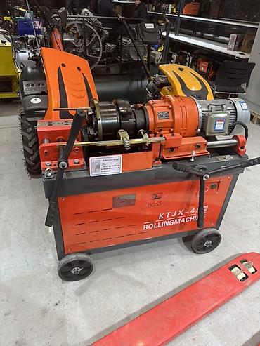 кузнечный накавалный: Резьбонарезной станок по арматуре/трубам BOSS KTJX-45 Rolling Machine — 2