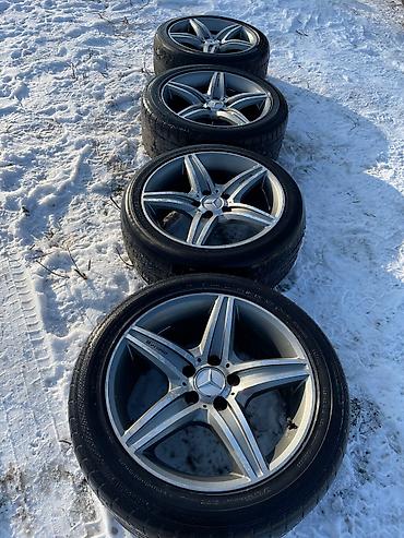 Колеса в сборе: Колеса в сборе 245 / 45 / R 17, Зима, Б/у, Комплект, Легковые, Литые, отверстий - 5 — 5