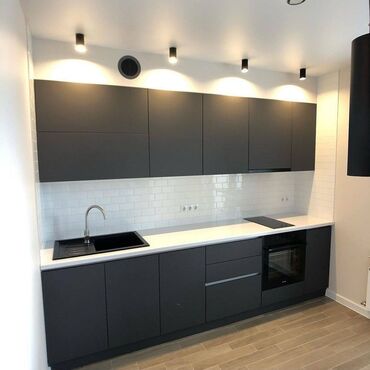 Кухонные гарнитуры: Кухонный гарнитур, Новый, В рассрочку, цвет - Белый, МДФ, Бесплатная доставка — 13