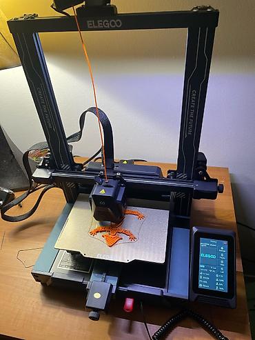 pla filament: ELEGOO Neptune 4pro Xüsusiyyətlər: - Böyük ölçülü metal karkas — 2