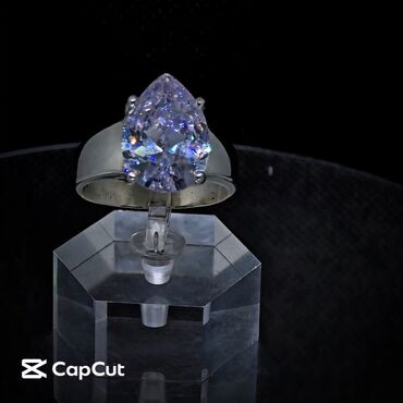 tək qaş üzüklərin qiyməti: Üzük, Gümüş