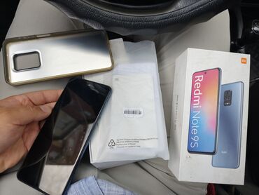 8 ядерные ноутбуки: Redmi, Redmi Note 9S, Колдонулган, түсү - Көк, 2 SIM