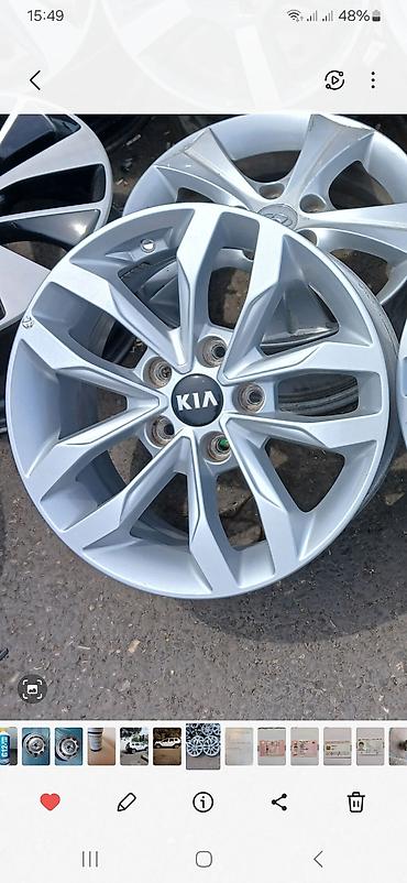 Yeni Disk təkər Kia R 16, 5 Boltlu