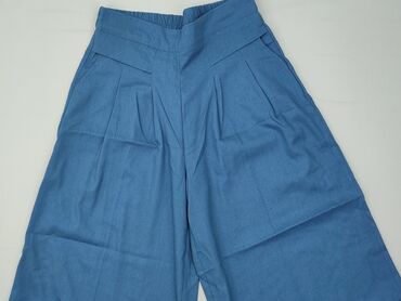 Material trousers for women, size XL