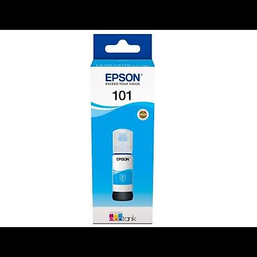 printer wf: Epson 101 EcoTank C C13T03V24A Cyan Mavi Original Mürəkkəb Şüşəsi — 1