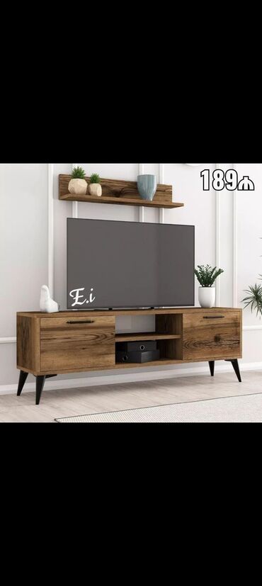 TV altlığı: Yeni, Düz TV altlığı, Polkalı, Laminat — 17