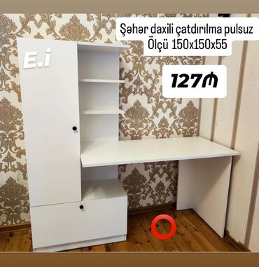 *Yazı Masası Dolablı 127Azn💥* ENDİRİM ✔️Şəhər daxili Çatdırılma və