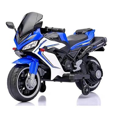avion igracka za decu: Dečiji električni motor – sportski model sa pomoćnim točkićima - — 2