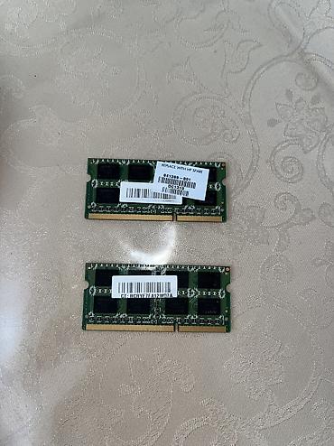 kompüter alışı: Ram noutbuk ucun 4 Gb DDR 3 her biri 20 azn iksinide alana 35 aznye — 2