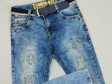 kombinezon jeansowy pepco: Jeans, 10 years, 134/140, condition - Good