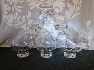 Čaše: Case nove za sladoled iz 2010 god. Case staklene,sve na njima odsjaj — 4