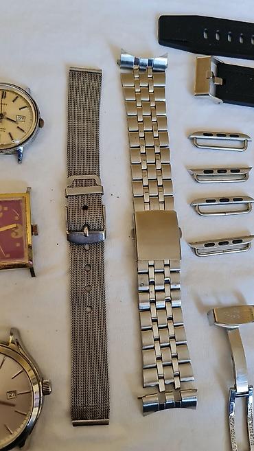 Dodaci za satove: Set za satove – kućišta, narukvice i kopče Ponuda obuhvata: - 3 — 5