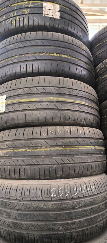 Шины: Шины 255 / 50 / R 19, Лето, Б/у, Легковые, Германия, Michelin