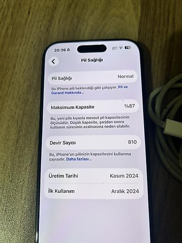 iphone 11 pro islenmis: IPhone 16 Pro, 128 GB, Qara, Face ID — 2