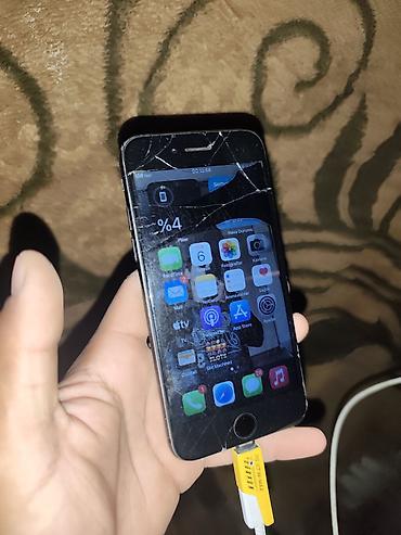 islenmis iphone 11 pro: IPhone 7, 32 GB, Qara, Qırıq — 1
