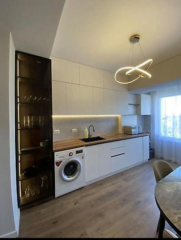 2 комнаты, 58 м², Тунгуч мкр Элитка, 8 этаж, Дизайнерский ремонт