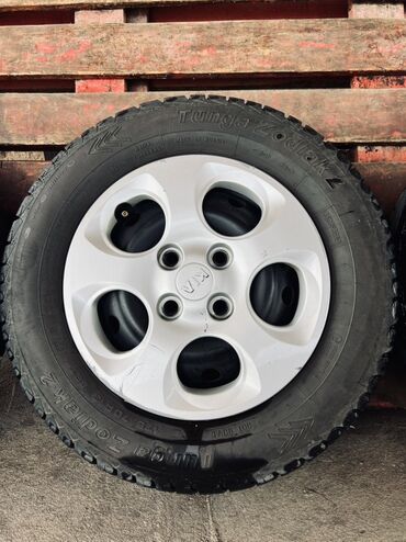 новый шыны: Дөңгөлөктөр монтажда 175 / 70 / R 13, Кыш, Жаңы, Комплект, Жеңил унаалар, Куйма, тешиктери - 4