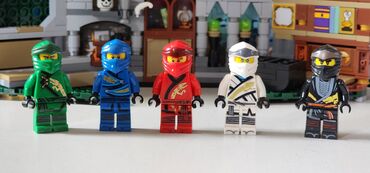 Oyuncaqlar: Игрушка Oyuncaq Lego Ninjago Lloyd,Jay,Kai,Zane,Cole.Bütun Ninja