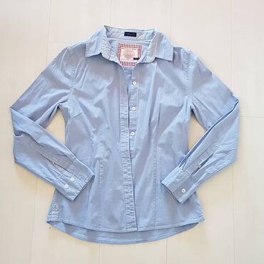 zara košulje i bluze: M (EU 38), color - Light blue