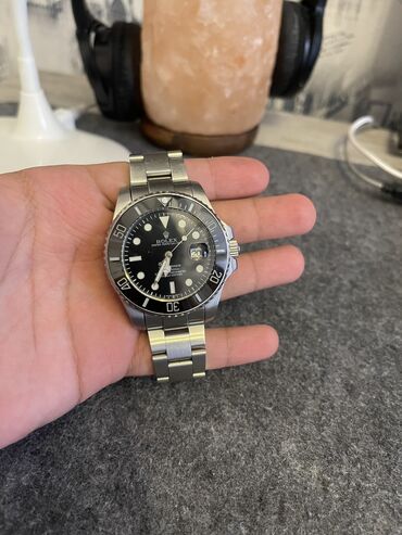 Eynəklər: İşlənmiş, Qol saatı, Rolex, rəng - Gümüşü