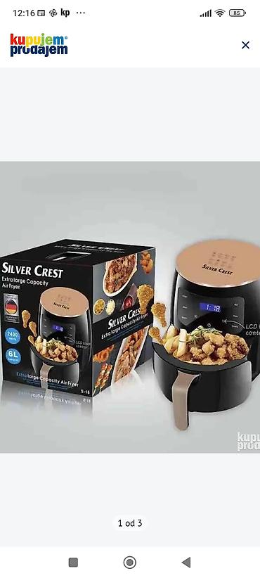 SilverCrest friteza na vruć vazduh – ekstra velika zapremina 6 L -