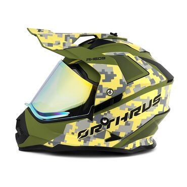 011 matoru: Husky Dual Sport Multicam Adventure Motosiklet Dəbilqəsi L Razmer