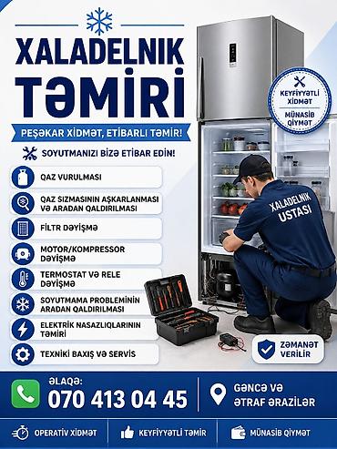 tap az kondisioner: Xaladəlnik təmiri xidməti Peşəkar xidmət, etibarlı təmir. Soyutmanızı — 1