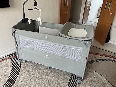автолюлька graco: Манеж-кроватка ING BABY, серого цвета. В хорошем состоянии, почти как — 2