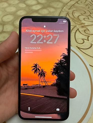 IPhone X, 64 GB, Gümüşü, Face ID
