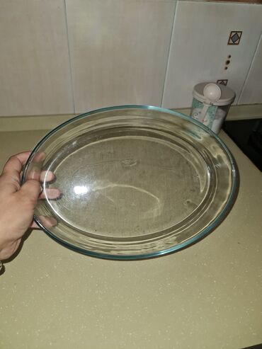 посуда для детей: Форма для запекания овальная Стеклянная посуда очень удобна для