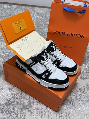trainer: Мужские кроссовки, 42, Louis Vuitton, Новый, цвет - Черный, Бесплатная доставка — 2