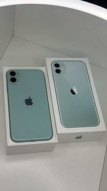 айфон дешевый телефон: IPhone 11, Б/у, 128 ГБ, Зеленый, Коробка, 72 %