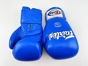№: 2129 Məhsulun adı: Boks təlim əlcəkləri Fairtex, göy, ölçü 14