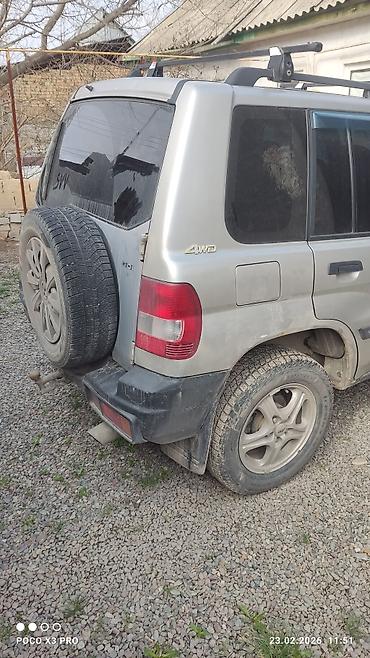 diska r13: Mitsubishi Pajero Pinin: 2001 г., 2 л, Автомат, Бензин, Внедорожник — 4
