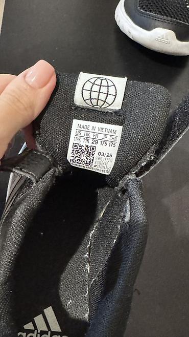 adidas velo: Rəng - Qara Krossovkalar, Adidas, Ölçü: 29, Uniseks — 8