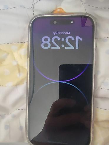 pro max: IPhone 14 Pro, Б/у, 128 ГБ, Deep Purple, Чехол, 82 % — 2