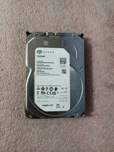 Жесткие диски, переносные винчестеры: Накопитель, Б/у, Seagate, 3 ТБ, 3.5"