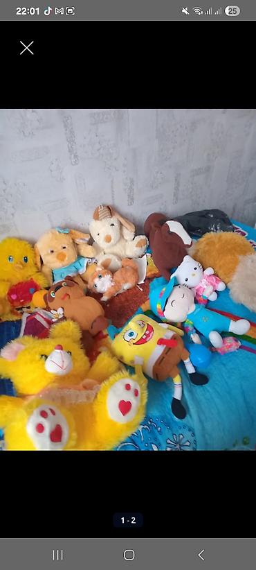 Oyuncaqlar: Uşaq oyuncaqları dəsti - Pişik obrazlı plastik fiqur: böyük başlı — 15