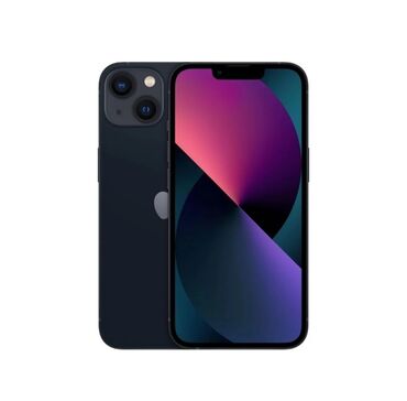 купить бу айфон 13: IPhone 13, Колдонулган, 128 ГБ, Midnight, Каптама, Куту, Коргоочу айнек, 89 %