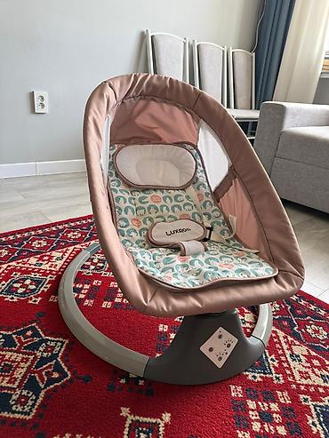 шизлон: Электрокачель-шезлонг для младенца LUXBABY - Тип: автоматическая — 5