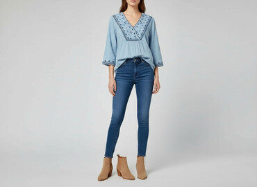 reserved tuniki koszulowe: H&M, Women`s tunic, size M