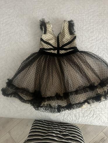 Платья: Leyla Azizli Collection uşaq paltarı - Model: zərif tül ətəkli — 1
