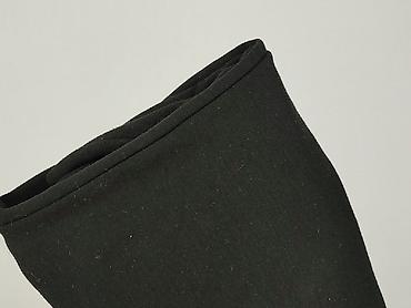 czarne cargo pull and bear: ITALY FASHION, Spodnie materiałowe damskie, rozmiar S — 5