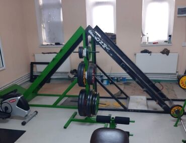 Digər trenajorlar: Peşəkar güc məşq avadanlıqları dəsti - Smith trenajoru: bərkidilmiş — 3