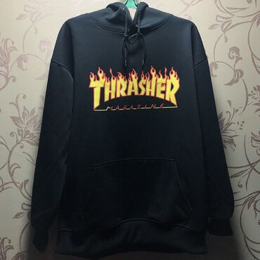 мужские рубашка: Толстовка Thrasher
Размер: L 175-180 см
Цена: 1600