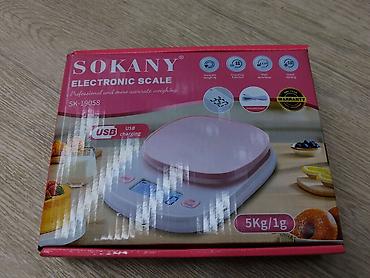 kitchen aid: Электронные кухонные весы SOKANY SK-19058 - Диапазон взвешивания: до — 1