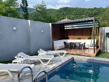 Günlük kirayə evlər: 120 kv. m, 4 otaqlı, Kanalizasiya, Kombi, Qaz — 4